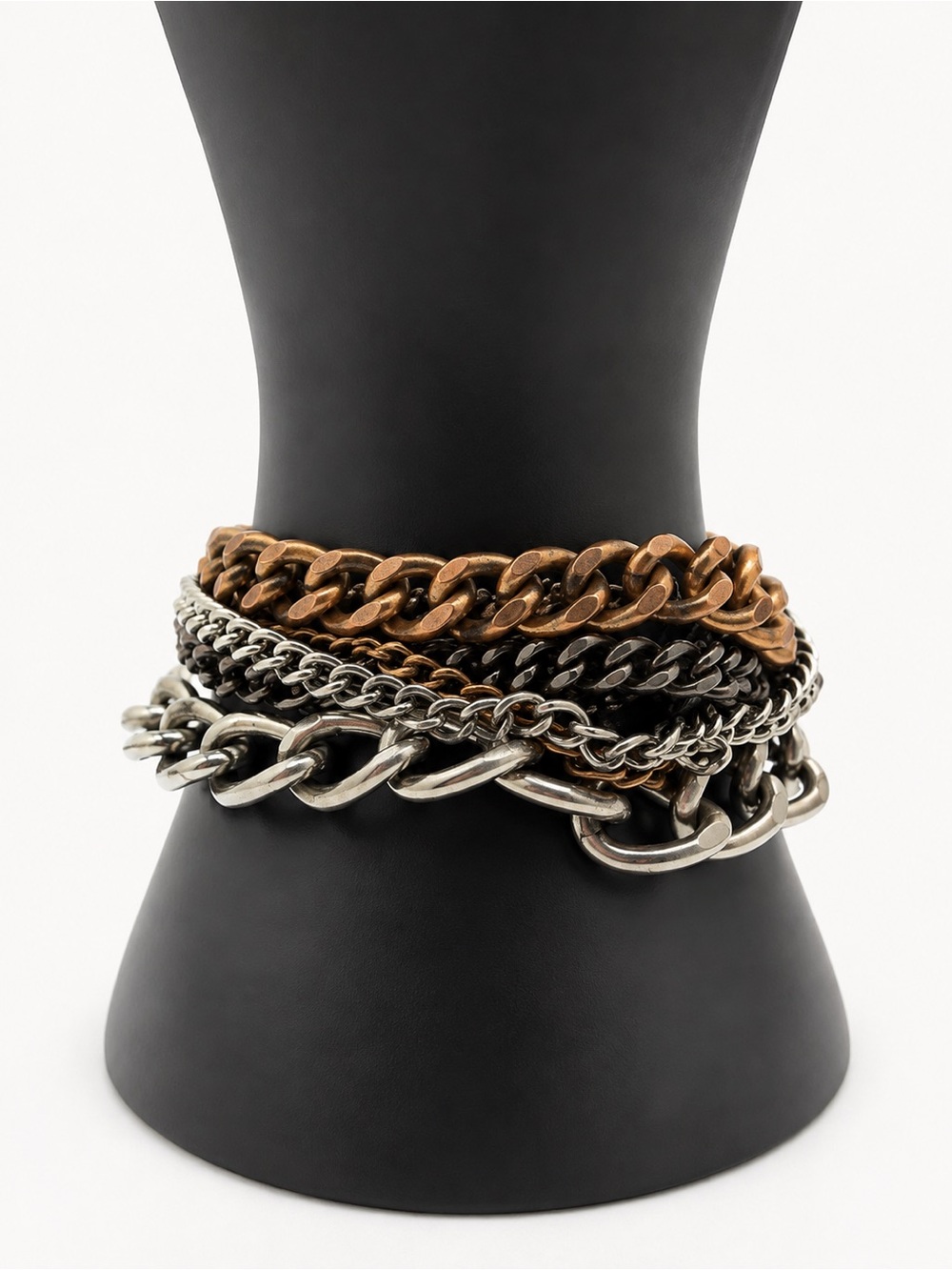 Designers Originals Multi-Chain Bracelet in Silver and Gold Tones